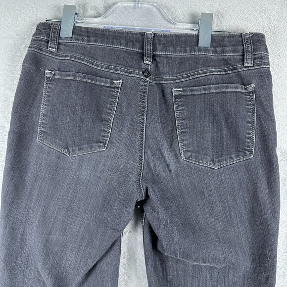 Prana Skinny Jeans Denim Stretch Regular Inseam Womens Black Size 8/29 - Picture 3 of 10
